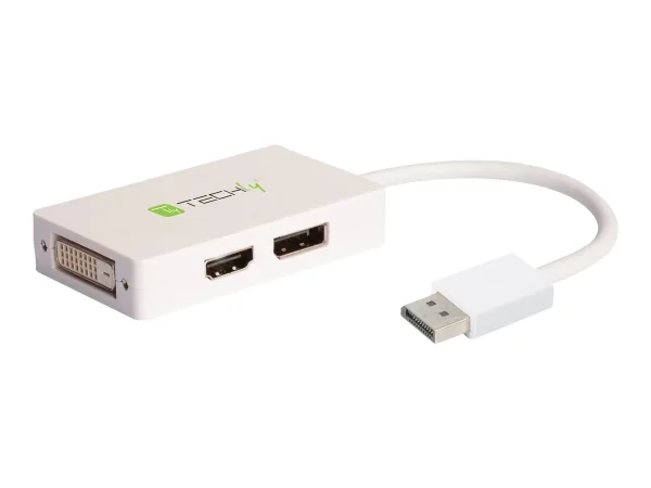 TECHLY Adapter DisplayPort 1.2 WEISS