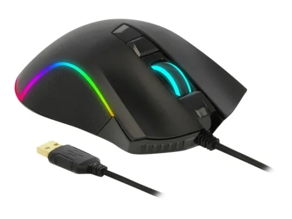 DELOCK Optische 7-Tasten USB Gaming Maus