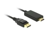 DELOCK Kabel Displayport 1.2 > HDMI-A 1m