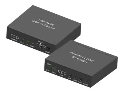 TECHLY Audio Extractor LPCM 4K UHD