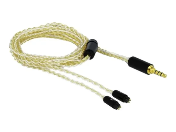 DELOCK Audio Kabel 3,5 mm 4Pin zu 2x2Pin