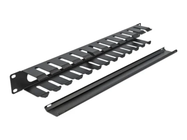 DELOCK 48,26cm Rangierpanel 2 Öffn. 1 HE