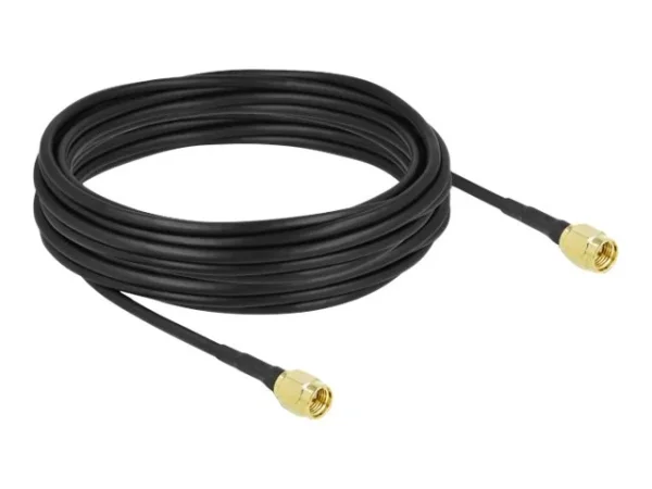 DELOCK Antennenkabel SMA LMR/CFD100 10m
