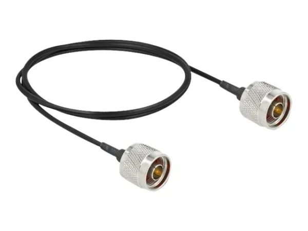 DELOCK Antennenkabel N LMR/CFD100 1m