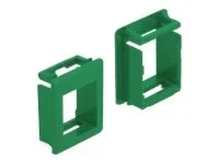 DELOCK Keystone Halterung Gehäusegrün