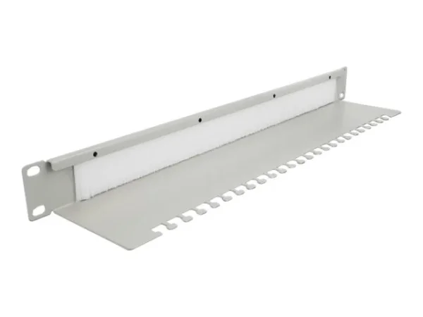 DELOCK 48,26cm Bürstenleiste Abfang. 1HE