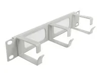 DELOCK 25,40cm Bürstenleiste 3 Büg. 1HE