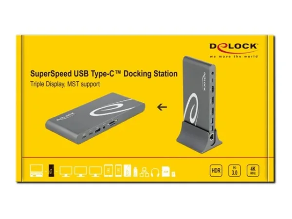DELOCK USB Type-C DP 1.4 Dockingstation