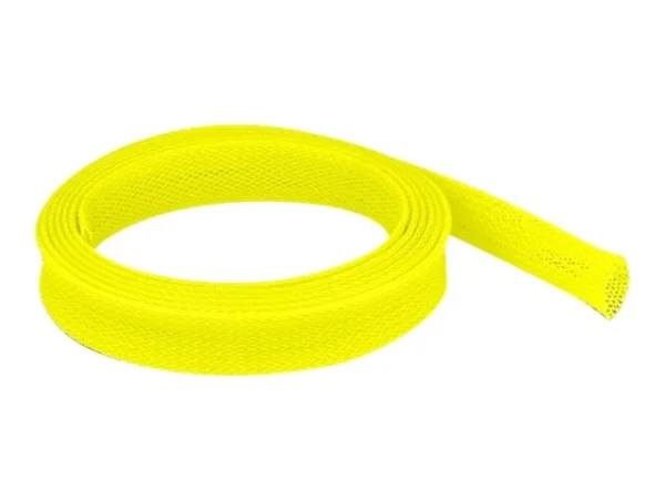 DELOCK Geflechtschlauch 2mx19mm gelb