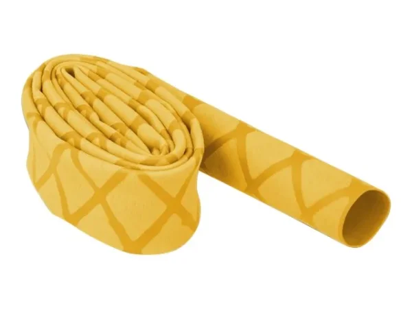 DELOCK Schrumpfschlauch X-Muster gelb