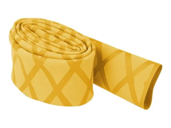 DELOCK Schrumpfschlauch X-Muster gelb