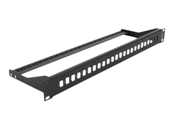 DELOCK 48,3cm LWL Panel für 24xSC/LC