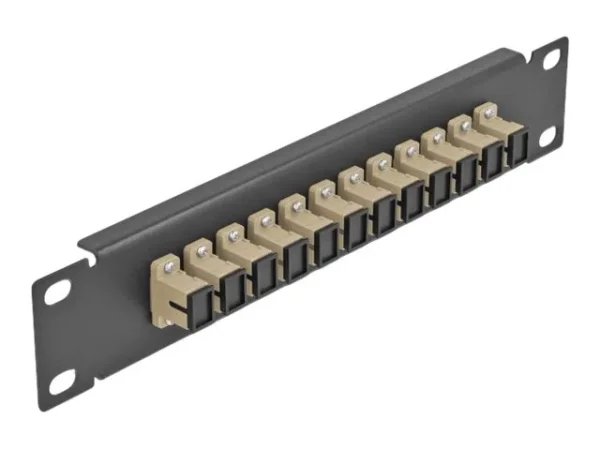 DELOCK 30,5cm LWL Patchpanel 12P SC