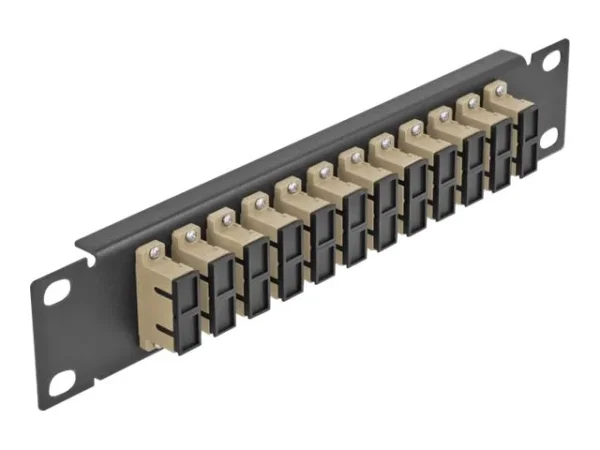 DELOCK 30,5cm LWL Patchpanel 12P SC