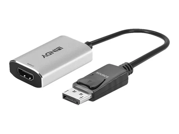 LINDY DispPort 1.4 HDMI 8K Konv aktiv