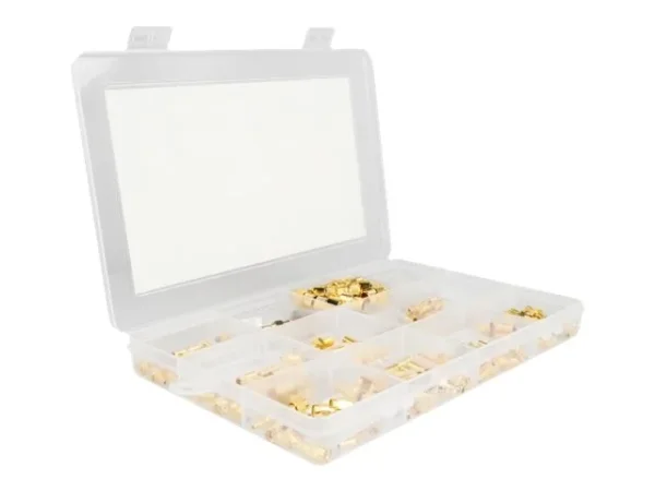 DELOCK Crimpbox 120-teilig 50Ohm