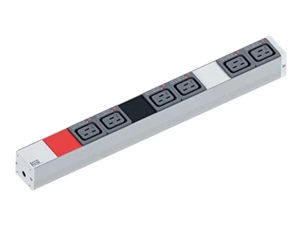BACHMANN IT PDU ALU 1HE 6x C19 rot
