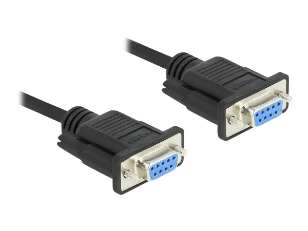 DELOCK Seriell Kabel RS-232 D-Sub 9 0,5m
