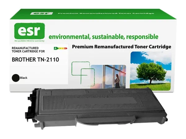 ESR cartr Brother TN-2110BK blk rem 1.5k