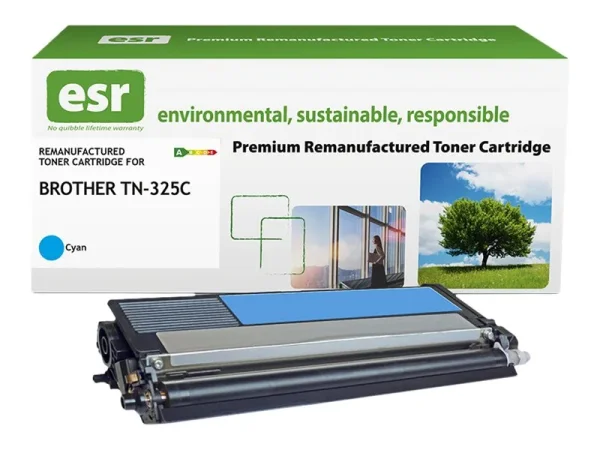 ESR cartr Brother TN-325C cyn reman 3.5k