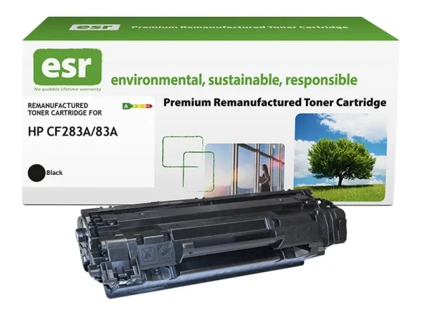 ESR cartr HP CF283A blk reman 3k