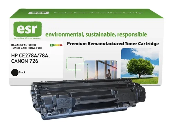 ESR cartr HP CE278A blk reman 3.2k