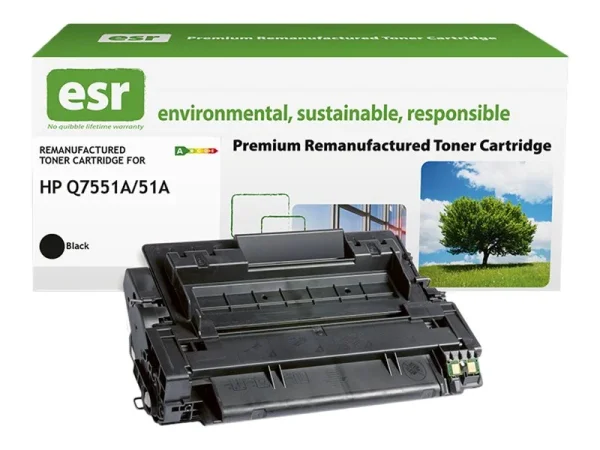ESR cartr HP Q7551A blk reman 6.5k