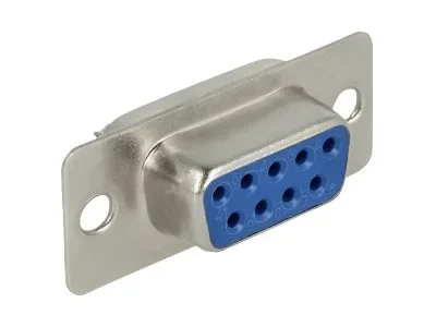 DELOCK Steckverbinder Sub-D 9 Pin Buchse