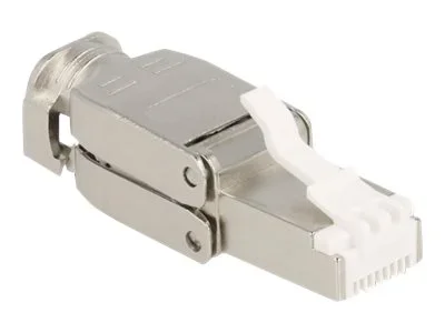 DELOCK RJ45 St Cat.6 STP werkzeugfrei