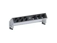 BACHMANN DESK2 3x Schutzkontakt 3x ABD