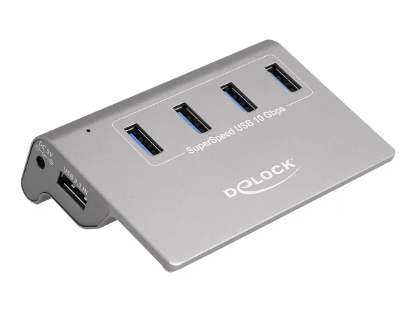 DELOCK USB3.2Gen 2 Hub 4 USB Typ-A Ports