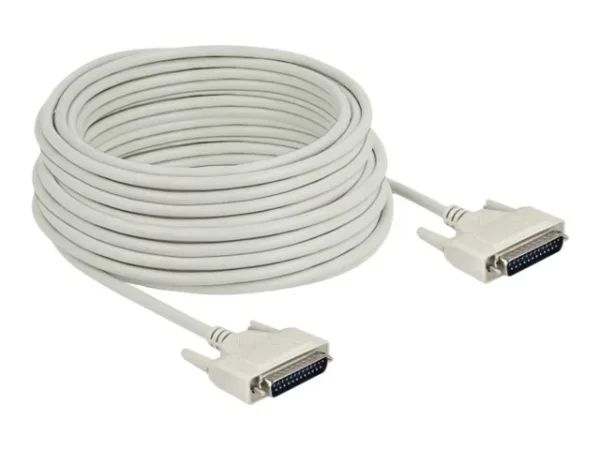 DELOCK Serielles Kabel D-Sub 25 20m