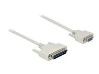 DELOCK Serielles Kabel D-Sub 25 1m