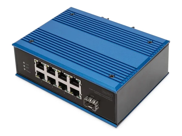 DIGITUS Industrial 8+1 Port Switch