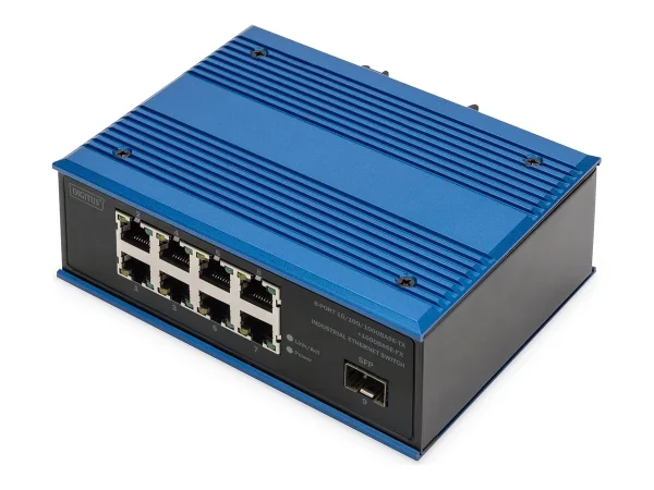 DIGITUS Industrial 8+1 Port Switch