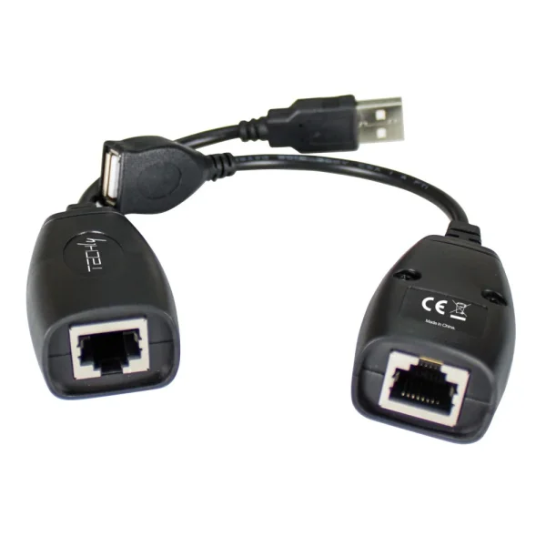 TECHLY USB Extender über Cat.5e/6