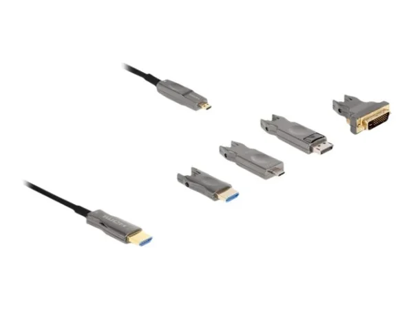 DELOCK Aktives Opt. 5in1 HDMI Kabel 20m