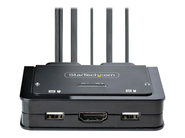 STARTECH 2-Port Hybrid 4K KVM-Switch