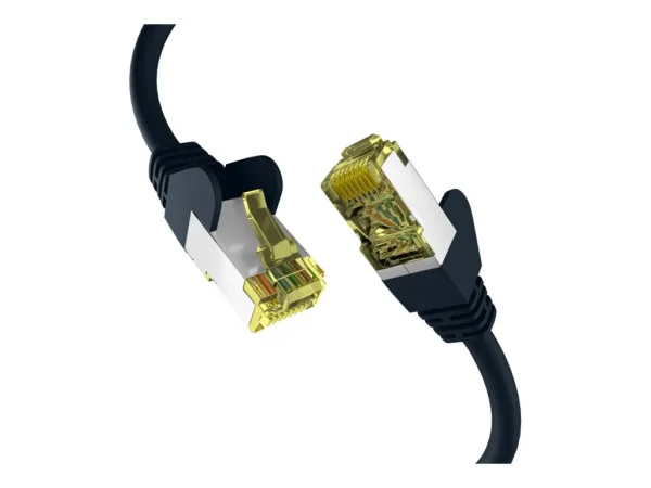 EFB Netzwerkkabel CAT6a S/FTP 1,5m sw