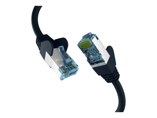 EFB Netzwerkkabel CAT6a S/FTP 1,5m sw