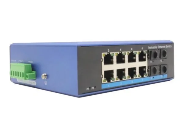 DIGITUS Industrial 8+2 -Port Gigabit Eth