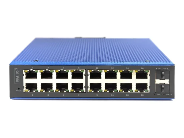 DIGITUS Ind. 16+2-Port Gigabit L2 manag