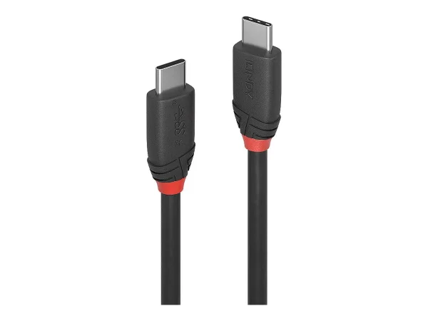 LINDY 0,5m USB 3.1 Typ C Kabel 3A Black