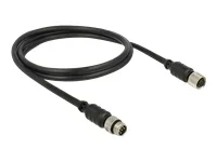 NAVILOCK Verlängerungskabel M8 > M8 1m