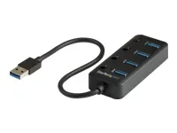 STARTECH 4 Port USB 3.0 Hub mit An/Aus