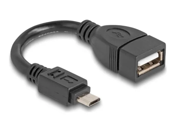 DELOCK USB2.0 OTG Kabel Typ Micro-B 11cm
