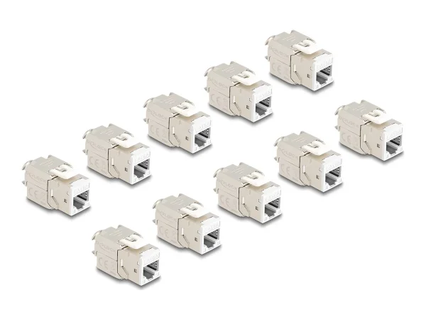 DELOCK Keystone Modul RJ45 zu LSA weiss