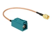 DELOCK Antennenkabel FAKRA Z>RP-SMA 20cm