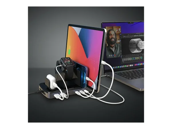 LINDY 160W 6 Port USB-Ladestation