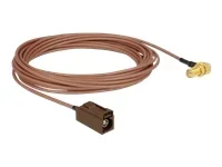DELOCK Antennenkabel FAKRA F > SMA 5m